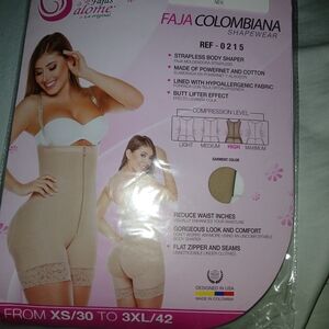 Faja Colombiana Beige Shapewear